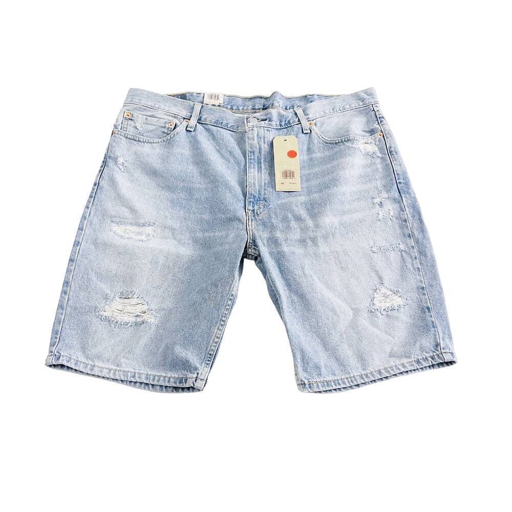 Levi's 511 Slim Shorts Men's Light Wash Denim Jean Shorts SZ42 NWT